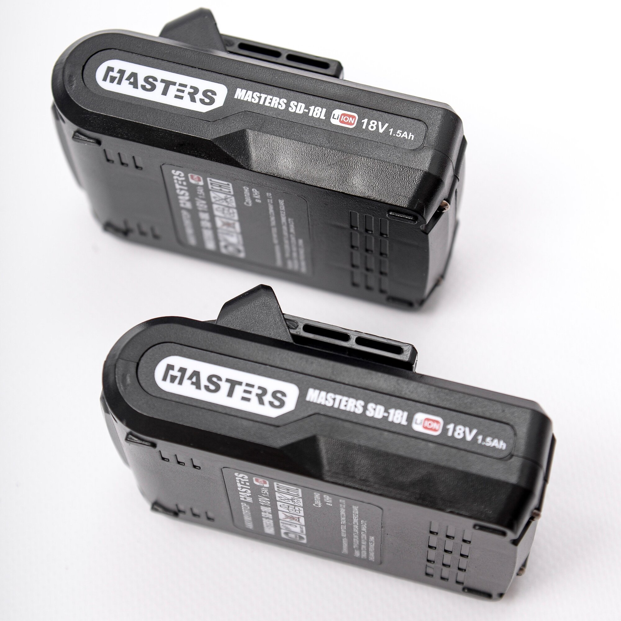 Шуруповерты Дрель-шуруповерт аккумуляторная MASTERS SD-18L-2 + кейс, 2 АКБ, 18 В, 1.5 Ач, 30 Нм