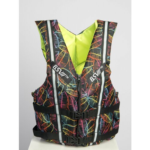 фото Жилет страховочный аква-lady принт флора. bsw