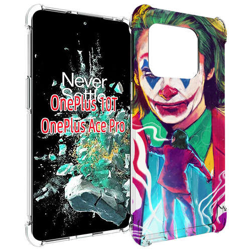 Чехол MyPads джокер-у-джокера для OnePlus 10T задняя-панель-накладка-бампер