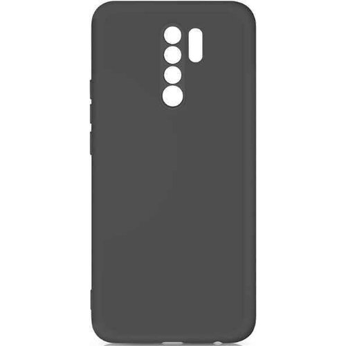 BoraSCO Чехол-накладка для Xiaomi Redmi 9 black (Черный) 690 чехол накладка borasco microfiber для xiaomi redmi 13c черный