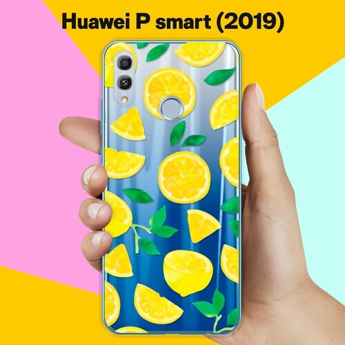 Силиконовый чехол Лимон на Huawei P Smart (2019) силиконовый чехол розы на huawei p smart 2019