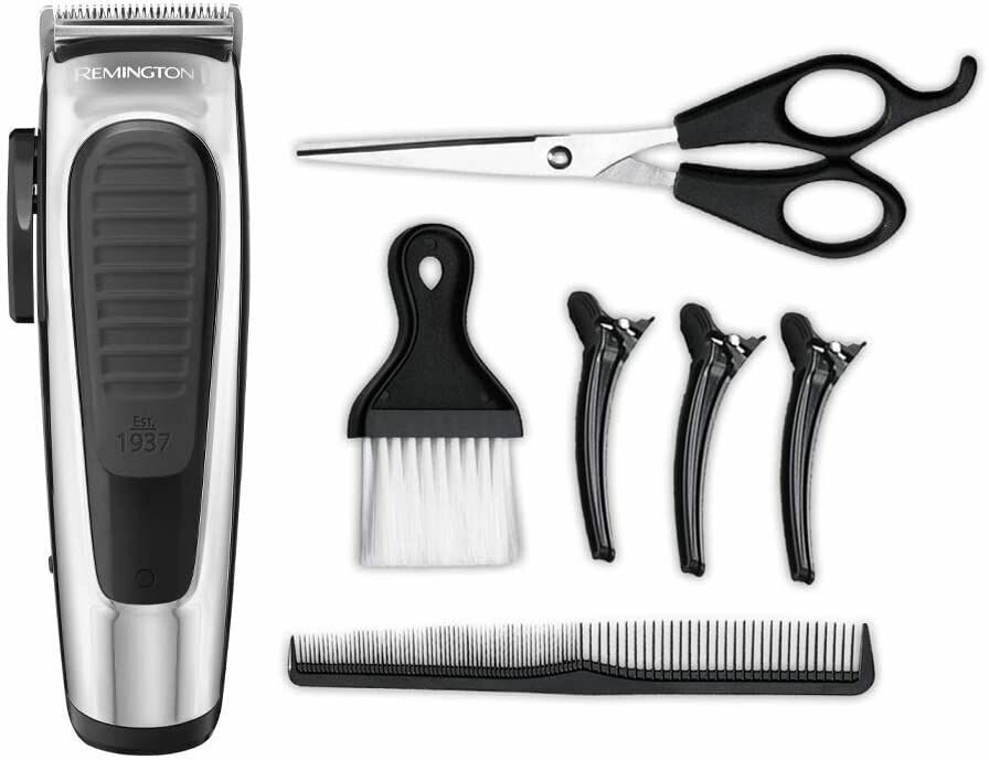 Машинка для стрижки Remington HC450, silver/black - фото №6