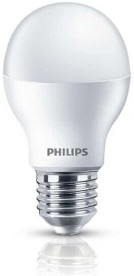 Светодиодная лампа Philips ESSENTIAL LEDBulb 9-80W E27 4000K 220V A60 матов. 900lm - LED