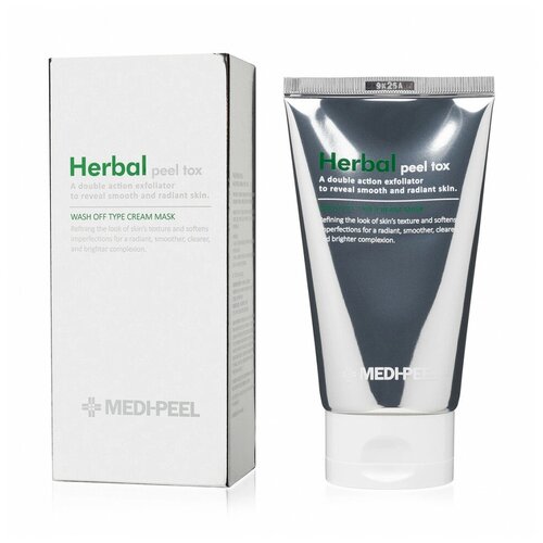 Очищающая пилинг-маска с эффектом детокса Medi-Peel Herbal Peel Tox Wash Off Type Cream Mask