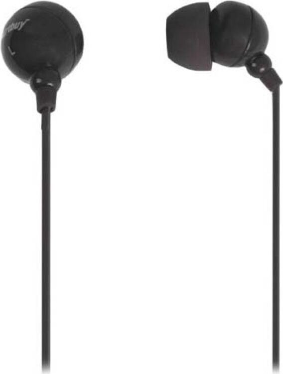 наушники вкладыши SMARTBUY SBE-1100 Color Trend черн. - фото №3