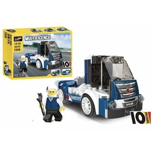 Конструктор гоночная машина спорткар для мальчика, тачка