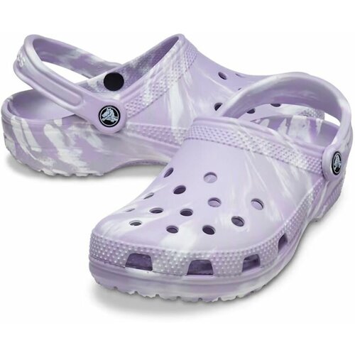фото Сабо crocs, размер 39, фиолетовый