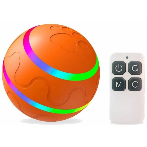 Интерактивный игрушечный мяч для собак с дистанционным управлением