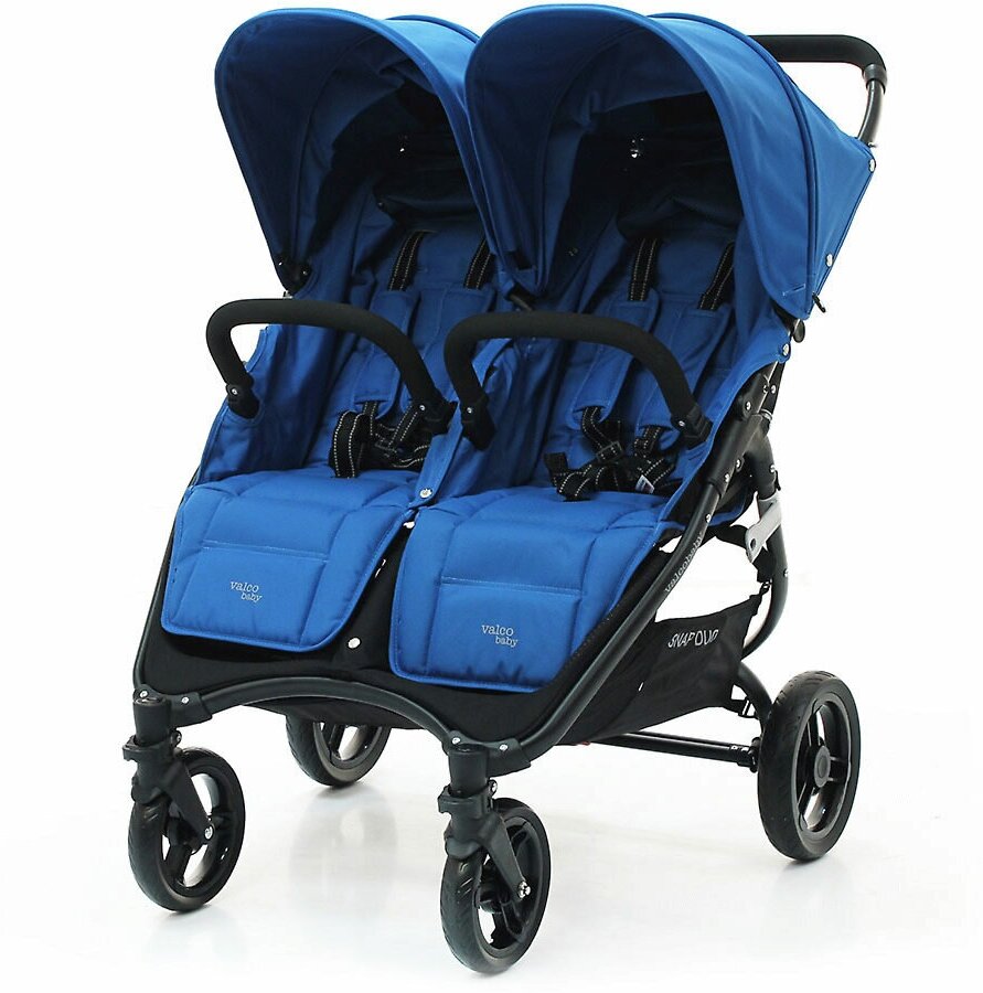 Прогулочная коляска для двойни Valco Baby Snap Duo, цвет Ocean Blue