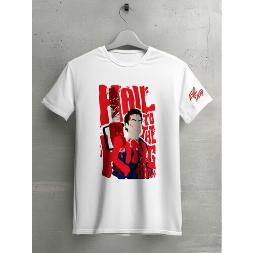 фото Футболка твоя футболка!, хлопок, принт сюжетный, размер xl, белый