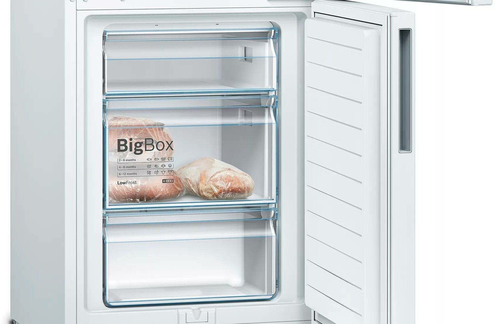 Холодильник Bosch KGV36VWEA белый - фотография № 3