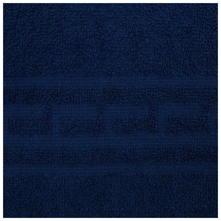 Полотенце Ocean 30х30 см, синий, хлопок 100%, 360 г/м2 4449748 - фотография № 5