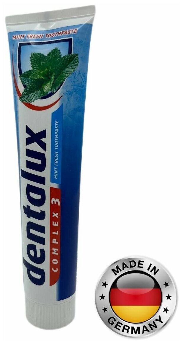 Зубная паста Dentalux complex 3 mint fresh 125мл