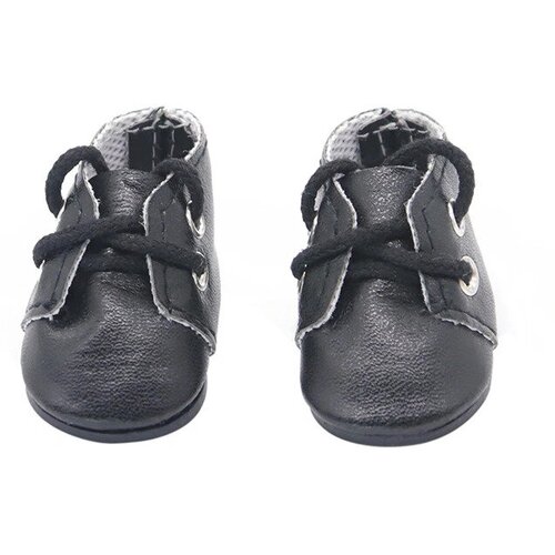 фото Обувь для кукол, ботинки на шнурках 5 см для paola reina 32 см, berjuan 35 см, vidal rojas 35 см и др, черные favoridolls