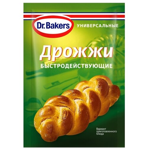 Дрожжи сухие Dr.Bakers 7г, Россия