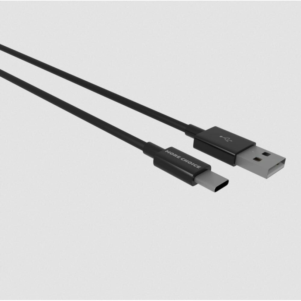 Кабель интерфейсный More Choice Smart USB 3.0A для Type-C ТРЕ 1м Black - фото №5