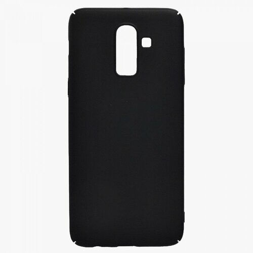 Чехол-накладка PC002 для Samsung SM-J810 Galaxy J8 2018 (black) силиконовый чехол silicone case для samsung j810 galaxy j8 2018 a605 galaxy a6 2018 белый