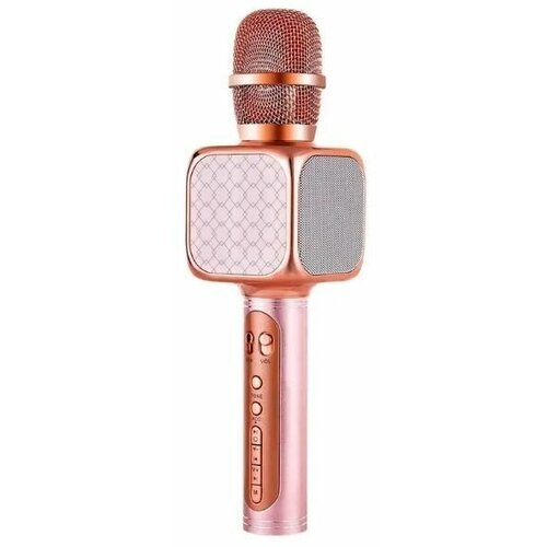 Беспроводной караоке микрофон YS-69 розовое золото 59500₽