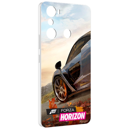 Чехол MyPads Forza Horizon 4 для Infinix Hot 20i задняя-панель-накладка-бампер чехол mypads forza horizon для infinix hot 12i задняя панель накладка бампер