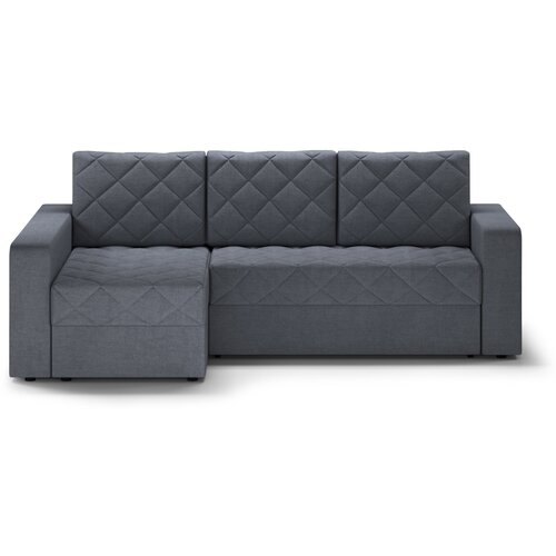 Угловой диван ART-103 левый темно-серый