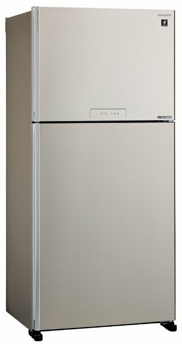 Холодильник SHARP , трехкамерный, белый - фото №20