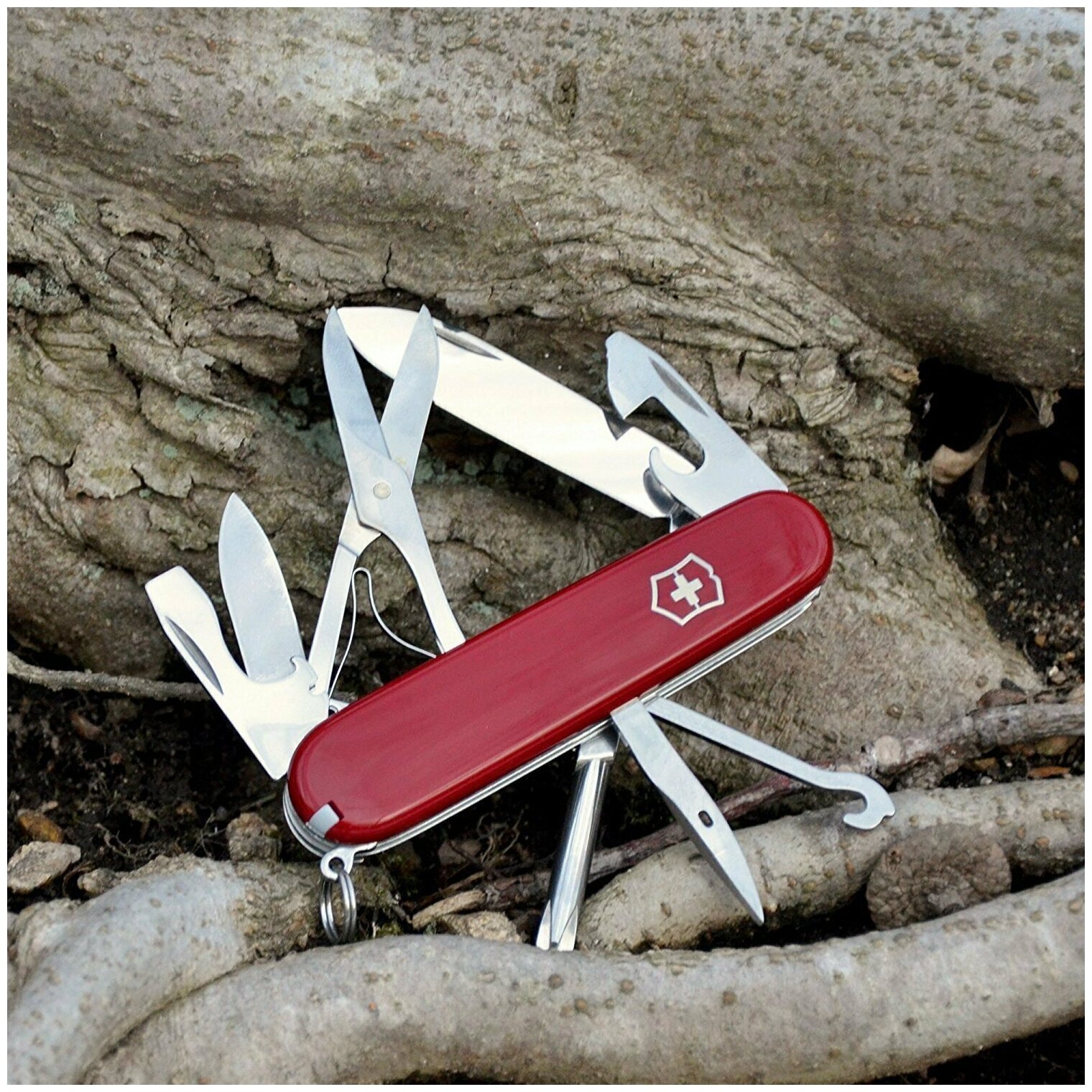 Нож перочинный Victorinox Super Tinker (1.4703) 91мм 14функций красный карт.коробка - фото №10
