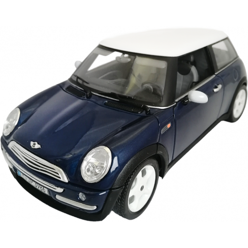 Коллекционная металлическая модель автомобиля Mini Cooper 1:18 Bburago 18-12034 коллекционная модель ford streetka 2005 год масштаб 1 24 bburago 16018 red