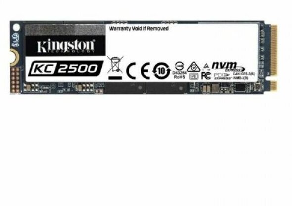 SSD накопитель KINGSTON KC2500 1ТБ, M.2 2280, PCI-E x4, NVMe - фото №9