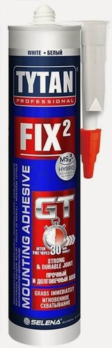 Изображение товара Титан Fix2 GT клей монтажный (290мл) белый