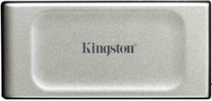 Внешний SSD диск 1.8 1 Tb USB Type-C Kingston XS2000 Portable серебристый SXS2000/1000G