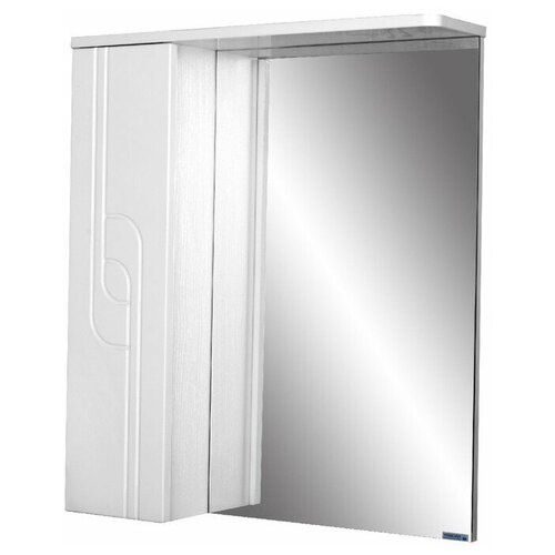 Шкаф-зеркало Лилия 55 левый айсберг