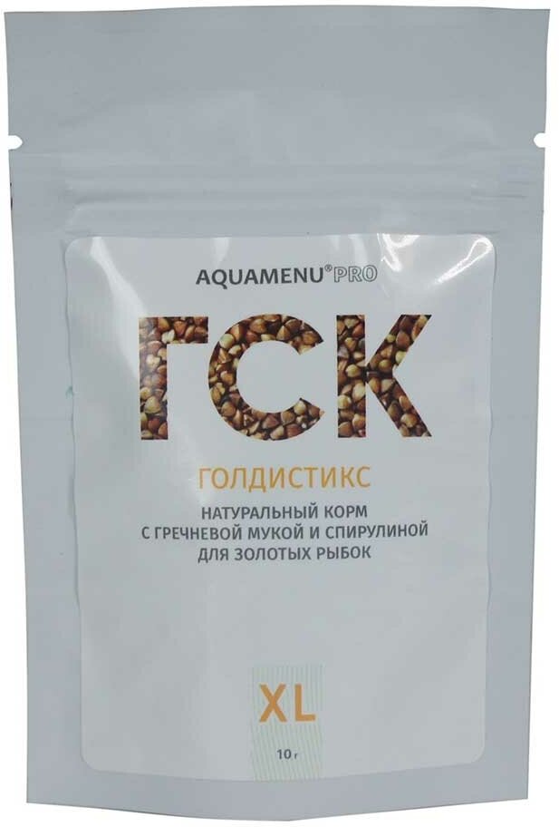 Корм для рыб гск xl aquamenu pro 10г