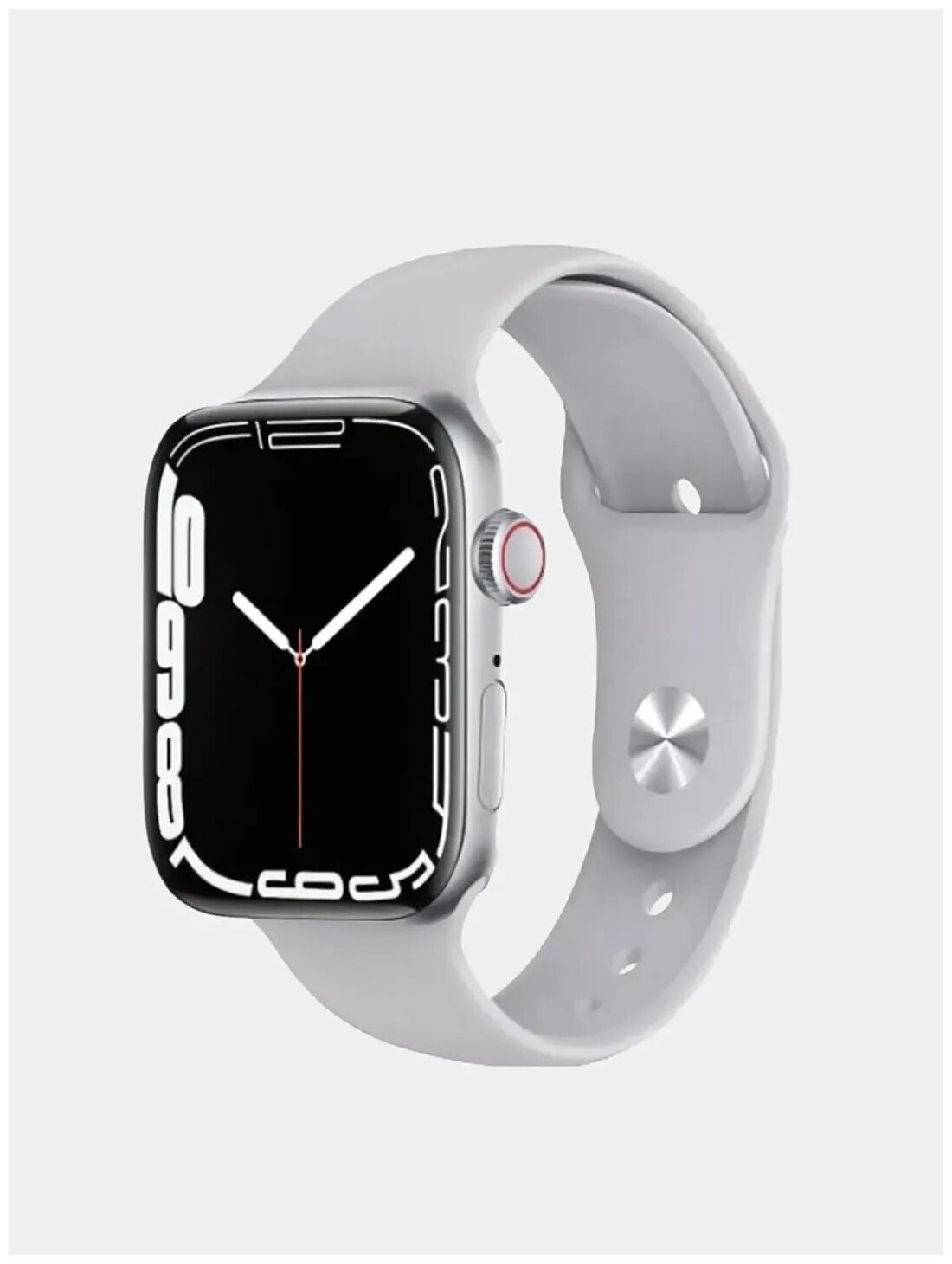 Смарт часы серебристые (iOS \ Android) / Smart часы с сенсорным экраном /Новинка.