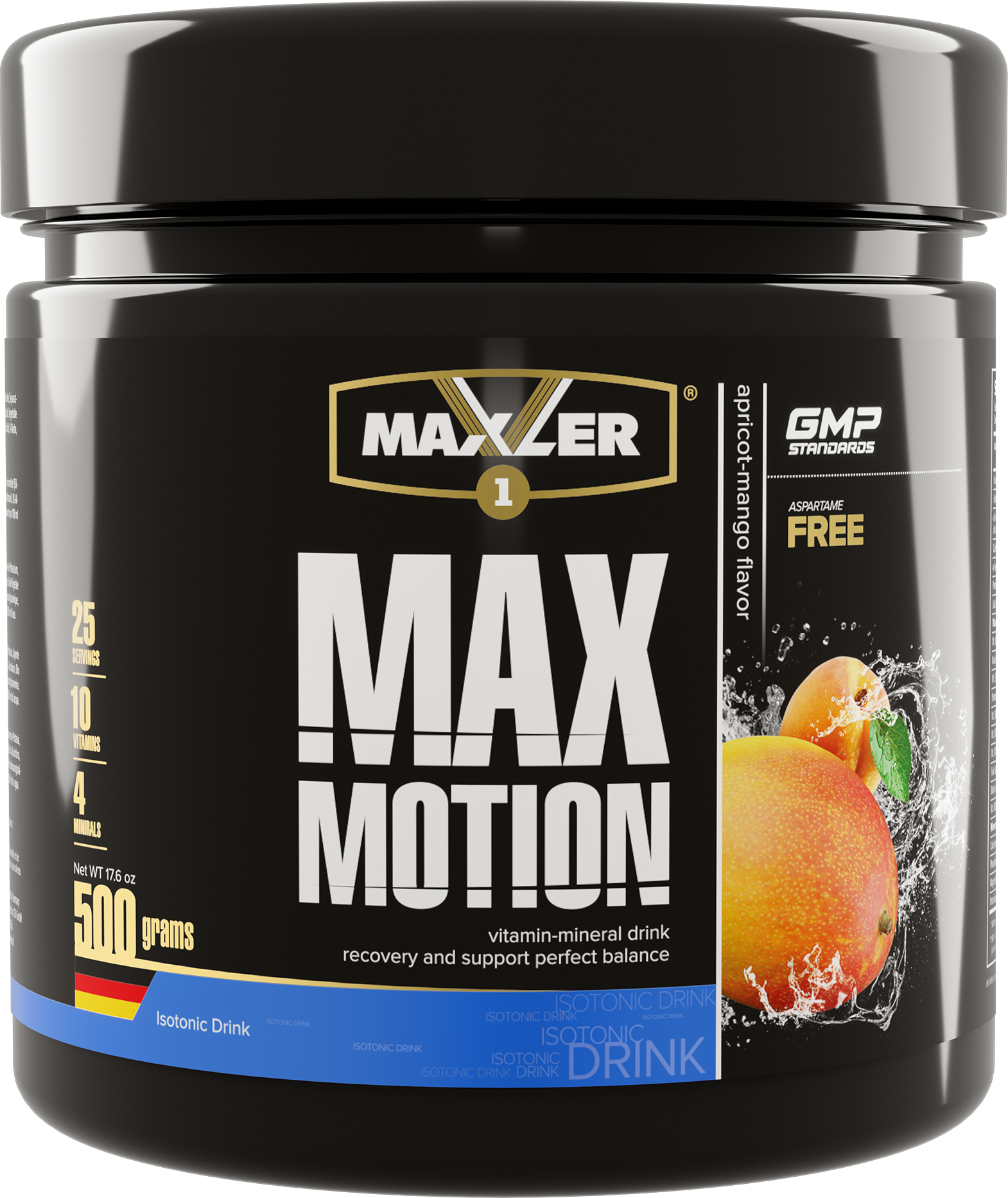 Изотоник Maxler Max Motion (500 г) абрикос-манго