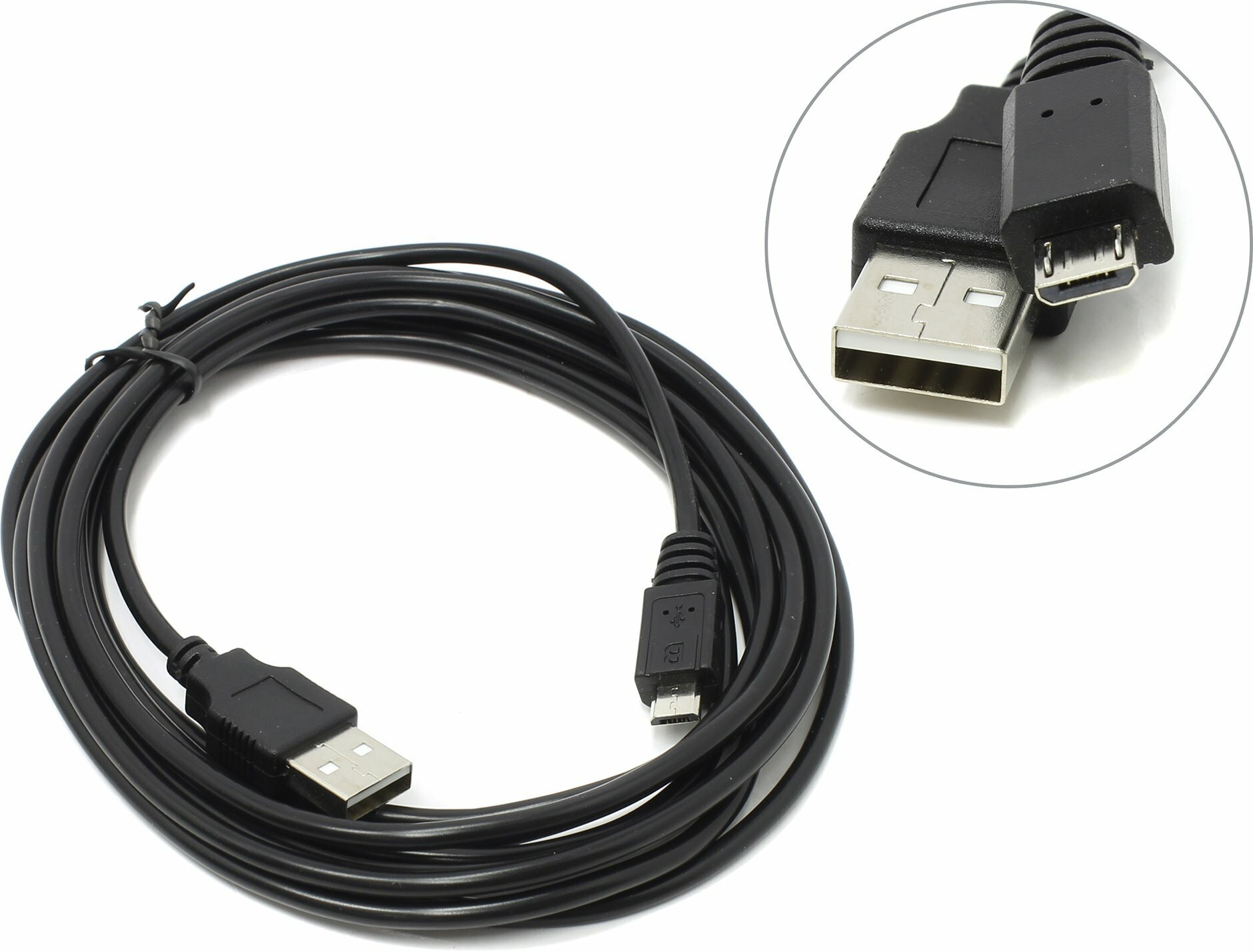 Кабель Exegate USB 2.0 EX-CC-USB2-AMmicroBM5P-3.0 (Am/microBm 5P, 3м)