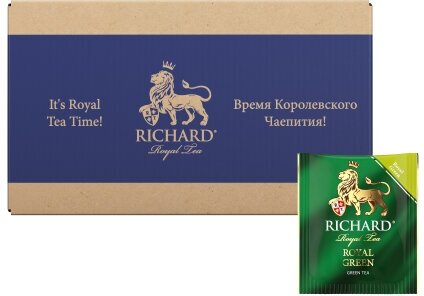 Чай зеленый Richard (Ричард) "Royal Green" 200 сашет