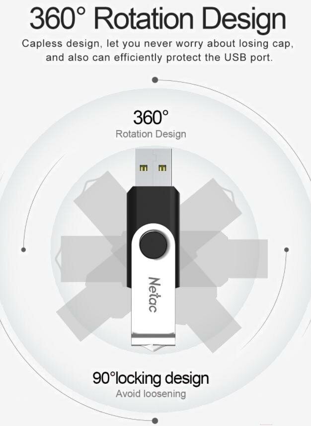 Накопитель USB 3.0 64GB Netac - фото №10