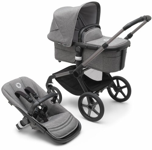 Коляска-трансформер Bugaboo Fox 5 Graphite / Grey /Grey