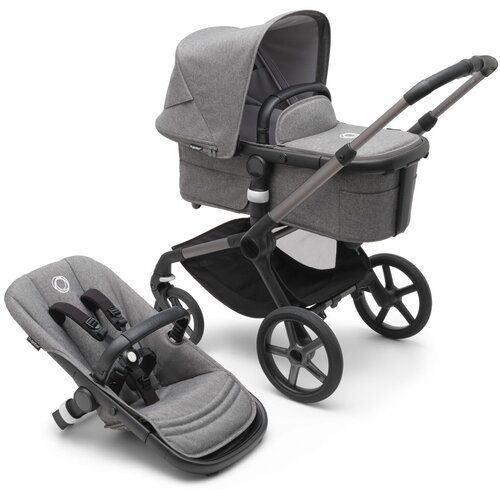 Коляска Bugaboo Fox 5 Graphite / Grey /Grey