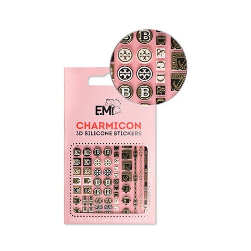 E.Mi, 3D-стикеры №164 Dolce Vita Charmicon 3D Silicone Stickers