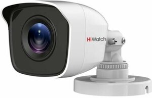 2Мп уличная цилиндрическая HD-TVI камера с EXIR-подсветкой до 20м HiWatch Value DS-T200 (B) (3.6 mm)