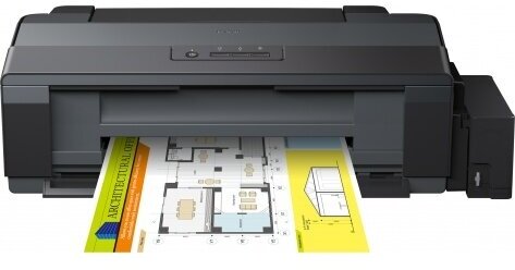 Принтер струйный Epson L1300, цветн, A3, черный