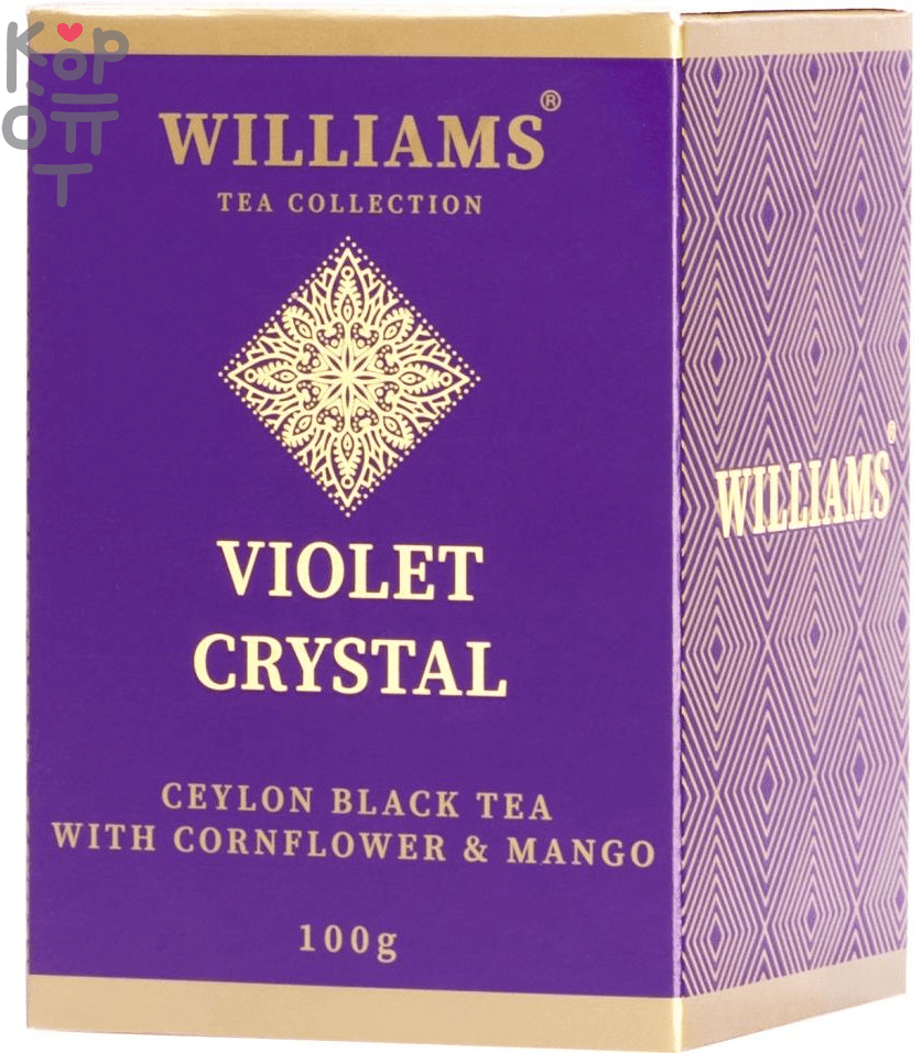 Чай черный Williams Violet Crystal with Cornflower&Mango, 100 г - фотография № 3