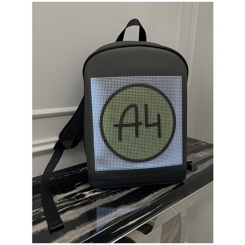 фото Рюкзак с экраном а4 backpack pixel led (управляй с телефона) tonyfish