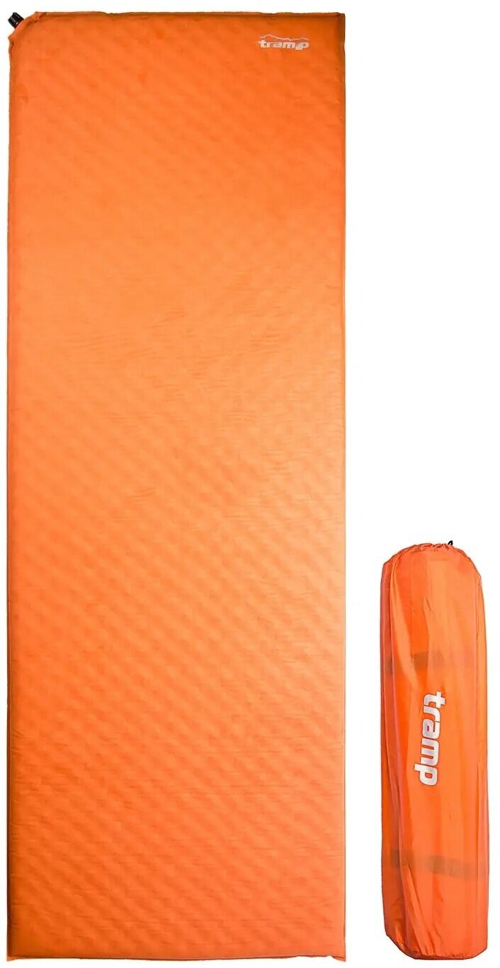 Самонадувающийся ковер Tramp TRI-021, оранжевый
