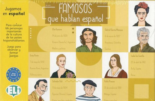 FAMOSOS QUE HABLAN ESPANOL (A2-B1) / Обучающая игра на испанском языке 