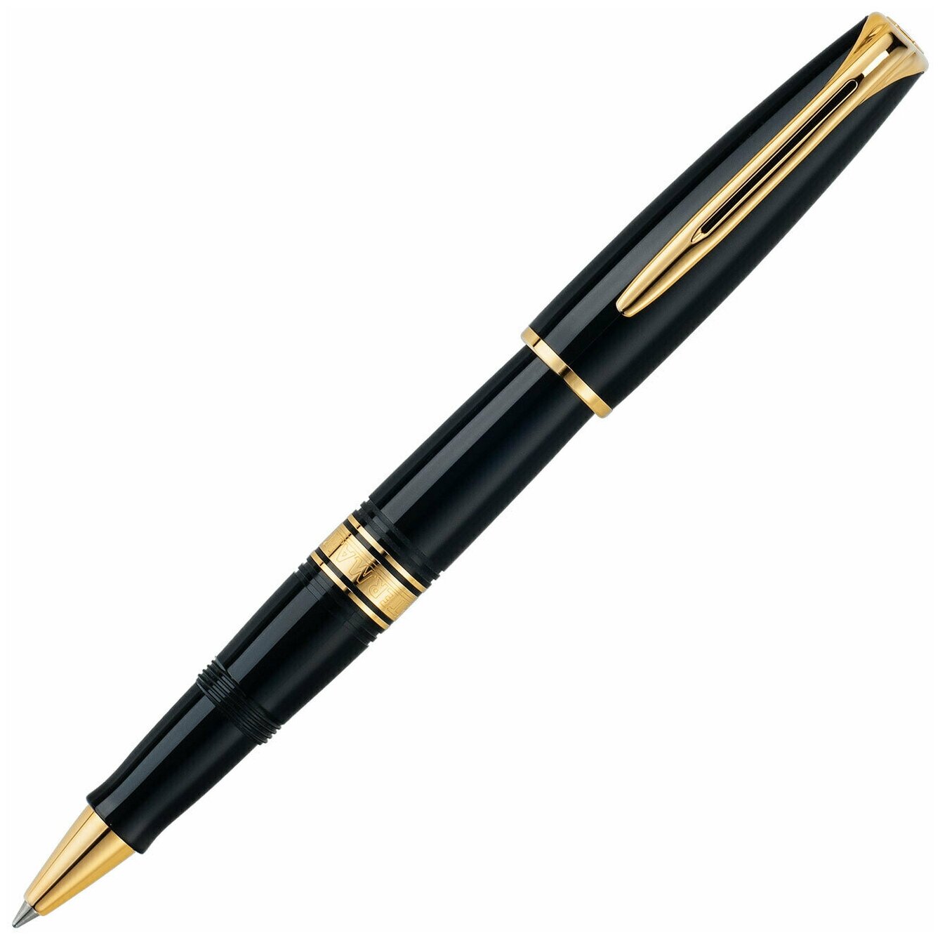 Charleston ebony black fountain pen gt