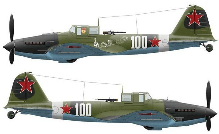 Сборная модель ZVEZDA Советский бронированный штурмовик Ил-2 (обр. 1942 г.), 1/72