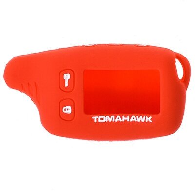 ЯяЧехол на сигнализ TOMAHAWK TZ9010/9020/9030 силиконовый Красный