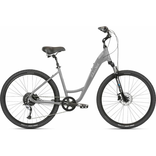 женский велосипед haro lxi flow 1 st 2021 14 серый 135 155 см Дорожный велосипед Haro Lxi Flow 3 - ST 15 светлый серый 2021